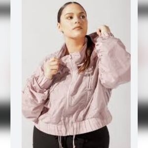 POPFLEX Dusty Pink Lightweight Windbreaker Jacket